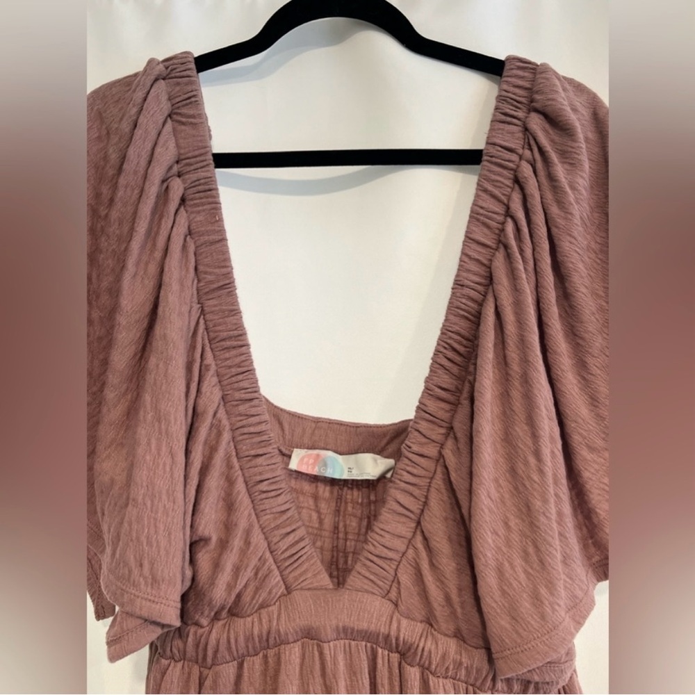 Free People XL Beach LaLa Maxi Dress In Antique Oak - Picture 6 of 6